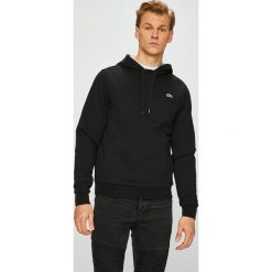 Lacoste - Bluza. Niebieskie bluzy męskie marki Lacoste, s, z elastanu, z kapturem. W wyprzedaży za 379,90 zł.