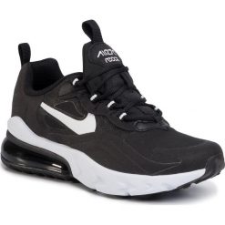 Buty NIKE - Air Max 270 React BQ0103 009 Black/White/Black. Czarne półbuty damskie Nike, na co dzień, bez wzorów, ze skóry ekologicznej, bez obcasa, na płaskiej podeszwie, bez zapięcia. Za 569,00 zł.