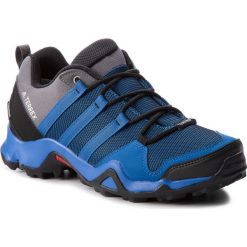 Buty adidas - Terrex Ax2 Cp AQ0786 Blubea/Cblack/Grefiv. Niebieskie buty trekkingowe męskie Adidas, z materiału, outdoorowe, adidas terrex, climaproof (adidas). W wyprzedaży za 299,00 zł.