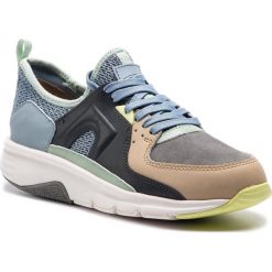 Sneakersy CAMPER - Drift K200500-012 Multicolor. Niebieskie półbuty damskie Camper, z zamszu. W wyprzedaży za 369,00 zł.