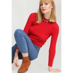 Czerwony Sweter Burnished. Czerwone swetry klasyczne damskie other, xl. Za 39,99 zł.