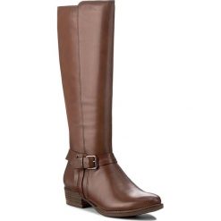 Oficerki TAMARIS - 1-25521-29 Nut 440. Szare buty zimowe damskie marki Tamaris, z materiału, z okrągłym noskiem. W wyprzedaży za 379,00 zł.