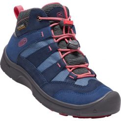 Keen Hikeport Mid Wp Jr Dress Blues/Sugar Coral Us 4 (36 Eu). Pomarańczowe buty dziewczęce trekkingowe marki Keen, ze skóry. W wyprzedaży za 216,00 zł.