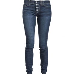 Sublevel Ladies Button Skinny Denim Jeansy damskie ciemnoniebieski. Niebieskie rurki damskie Sublevel, z denimu. Za 144,90 zł.