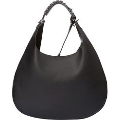 Torebki klasyczne damskie: Skórzana torebka "Accapulco" w kolorze czarnym - 38 x 30 x 2 cm