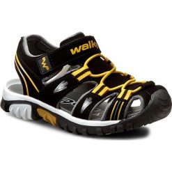 Sandały WALKY - CP44-5012 Czarny. Czarne sandały chłopięce marki Walky, z materiału. Za 79,99 zł.