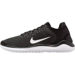 Nike Performance FREE RN 2018 Obuwie do biegania neutralne black/white. Czarne buty do biegania męskie Nike Performance, z materiału. Za 399,00 zł.