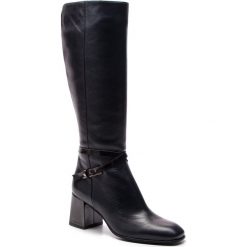 Buty zimowe damskie: Kozaki ZINDA - 3720 Softy Navy