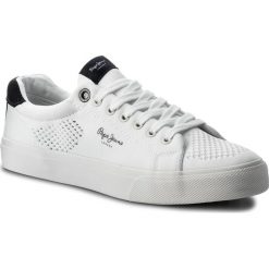 Trampki męskie: Tenisówki PEPE JEANS – Nate Summer PMS30402 White 800