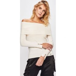 Liu Jo - Sweter. Białe swetry damskie Liu Jo, s, bez wzorów, z wiskozy, bez rękawów, bez kaptura. W wyprzedaży za 299,90 zł.