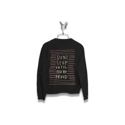 Bluza Don't Stop Damska. Czarne bluzy damskie marki Failfake, xs, bez wzorów, bez rękawów, bez kaptura. Za 160,00 zł.