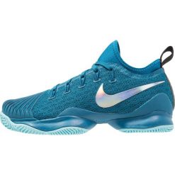 Buty sportowe damskie: Nike Performance AIR ZOOM ULTRA REACT HC Obuwie do tenisa Outdoor green abyss/metallic silver/black