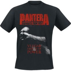 Pantera Vulgar Display Of Power T-Shirt czarny. Czarne koszulki męskie Pantera, l, bez wzorów, bez kołnierzyka. Za 74,90 zł.