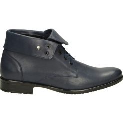 Botki męskie - 507 GRO BLUE. Niebieskie botki męskie marki Venezia, z gumy. Za 189,00 zł.