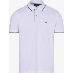 Nils Sundström - Męska koszulka polo, biały. Białe koszulki męskie Nils Sundström, m, bez wzorów, klasyczne, bez rękawów. Za 129,95 zł.