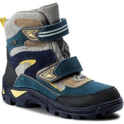 Buty zimowe chłopięce: Śniegowce BARTEK – 27673/532 Szaro Turkusowy