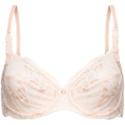 Biustonosz z fiszbiną Triumph Peony Florale 10181768. Różowe biustonosze Triumph, bez wzorów, z elastanu. Za 229,00 zł.