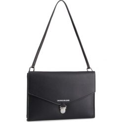 Torebka CALVIN KLEIN JEANS - Sculpted Shoulder Bag K60K605239 001. Czarne torebki klasyczne damskie Calvin Klein Jeans, bez wzorów, z jeansu, klasyczne, bez dodatków. W wyprzedaży za 369,00 zł.