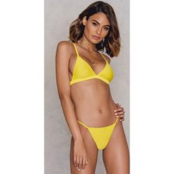 Stroje kąpielowe damskie: Hot Anatomy Dół bikini Brazilian – Yellow