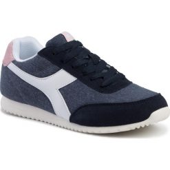 Sneakersy DIADORA - Jog Light C 101.171578.01 C3840 Blue Nights/Pink Pale Lil. Niebieskie półbuty damskie Diadora, ze skóry. W wyprzedaży za 129,00 zł.