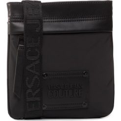 Saszetka VERSACE JEANS COUTURE - E1YVBB12 71503 899. Czarne torby męskie skórzane Versace Jeans Couture, bez wzorów, z jeansu, młodzieżowe. Za 499,00 zł.