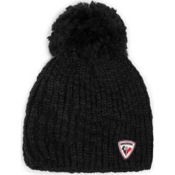 Czapka ROSSIGNOL - Mely RLIWH18 Black 200. Czarne czapki damskie Rossignol, bez wzorów, z materiału. W wyprzedaży za 99,00 zł.