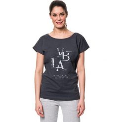 T-shirty damskie: Koszulka „Leeds” w kolorze szarym