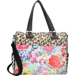 Torebki klasyczne damskie: Torebka „Lyan” z kolorowym wzorem – 40 x 31 x 10 cm