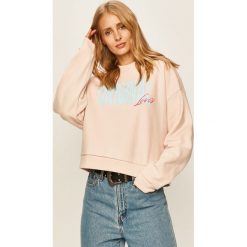 Levi's - Bluza. Różowe bluzy damskie Levi's®, s, z nadrukiem, z bawełny, bez rękawów, bez kaptura. W wyprzedaży za 249,90 zł.