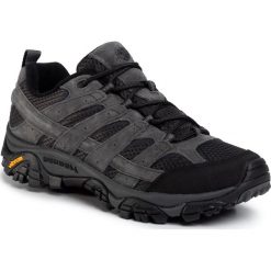 Trekkingi MERRELL - Moab 2 Vent J034207 Granite V2. Szare trapery męskie Merrell, ze skóry, bez zapięcia, trekkingowe. W wyprzedaży za 269,00 zł.