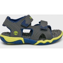 Timberland - Sandały dziecięce. Szare sandały chłopięce Timberland, z gumy, bez zapięcia. W wyprzedaży za 139,90 zł.