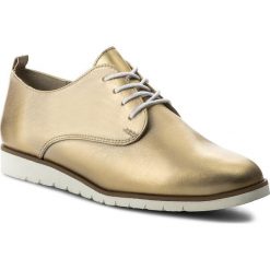 Półbuty SERGIO BARDI - Caines SS127324818JN 711. Żółte półbuty damskie Sergio Bardi, na co dzień, bez wzorów, ze skóry, bez obcasa, na płaskiej podeszwie, bez zapięcia. W wyprzedaży za 139,00 zł.