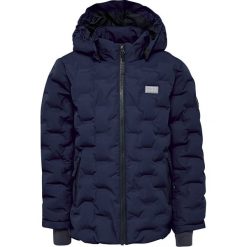 Kurtka narciarska "Jordan 713" w kolorze granatowym. Niebieskie kurtki chłopięce Legowear, bez wzorów, bez kaptura. W wyprzedaży za 219,95 zł.