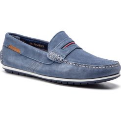 Mokasyny SALAMANDER - Carlos 31-55011-12 Jeans. Niebieskie mokasyny męskie Salamander, z jeansu, eleganckie. Za 389,00 zł.