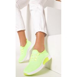 Limonkowe Neonowe Buty Sportowe Nautiney. Buty sportowe damskie Born2be, bez wzorów, sportowe. Za 69,99 zł.