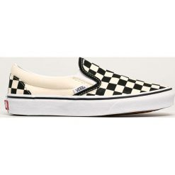 Vans - Tenisówki. Białe trampki i tenisówki damskie Vans, bez wzorów, z gumy, bez zapięcia. Za 279,90 zł.