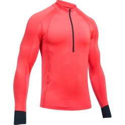 Bluzy męskie: Under Armour Bluza męska ColdGear® Reactor Run Half Zip czerwona r. XXL (1304578-963)
