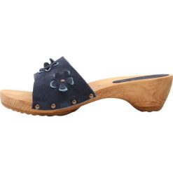 Chodaki damskie: Sanita DOROTASANDAL Klapki blue berry