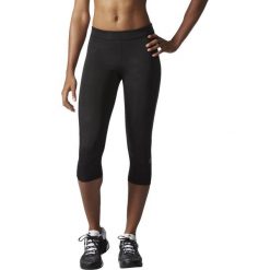 Adidas Legginsy Techfit Capri Triax Sport Camo Emboss czarne M (AI2957). Czarne legginsy sportowe damskie Adidas, m. Za 118,08 zł.