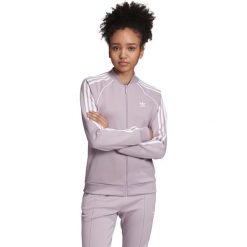 Adidas Originals SST Kurtka Różowy Fioletowy. Różowe kurtki damskie adidas Originals, s, bez wzorów, z elastanu. Za 266,95 zł.