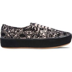 Ponadczasowe Wzorzyste Trampki Vans AUTHENTIC PLATFORM. Czarne trampki i tenisówki damskie marki Molly.pl, bez wzorów, z zamszu, bez zapięcia. Za 339,00 zł.