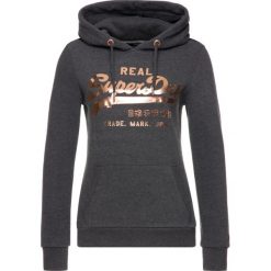 Bluza Superdry Vintage Logo Metalwork W2000059A. Szare bluzy damskie Superdry, bez wzorów, z bawełny, bez rękawów, bez kaptura. W wyprzedaży za 239,00 zł.