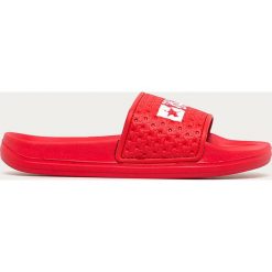 Big Star - Klapki dziecięce. Czerwone sandały dziewczęce BIG STAR, z materiału, bez zapięcia. Za 69,90 zł.