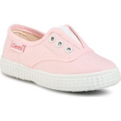 Tenisówki CIENTA - 55000 Rosa 03. Różowe trampki dziewczęce Cienta, bez wzorów, z gumy, bez zapięcia. Za 99,00 zł.