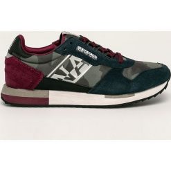 Napapijri - Buty. Buty sportowe męskie Napapijri, ze skóry, na sznurówki. Za 429,90 zł.