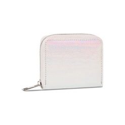 PORTFEL ACCCESSORIES 1W1-006-SS20 Biały. Białe portfele damskie ACCCESSORIES, bez wzorów, ze skóry ekologicznej. Za 19,99 zł.