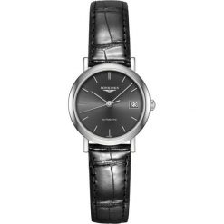 ZEGAREK LONGINES L4.309.4.72.2. Czarne zegarki męskie LONGINES. Za 5850,00 zł.