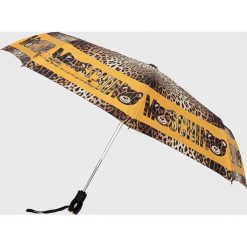 Moschino - Parasol. Pomarańczowe parasole MOSCHINO, bez wzorów. W wyprzedaży za 299,90 zł.