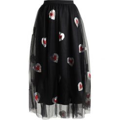 Długie spódnice: Navy London FILIPPA Długa spódnica black