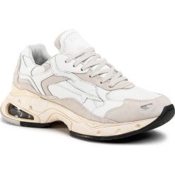 Sneakersy PREMIATA - Sharky 0023 White. Brązowe sneakersy męskie Premiata, bez zapięcia. W wyprzedaży za 1099,00 zł.
